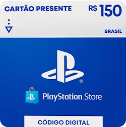Gift Card PlayStation R$150,00